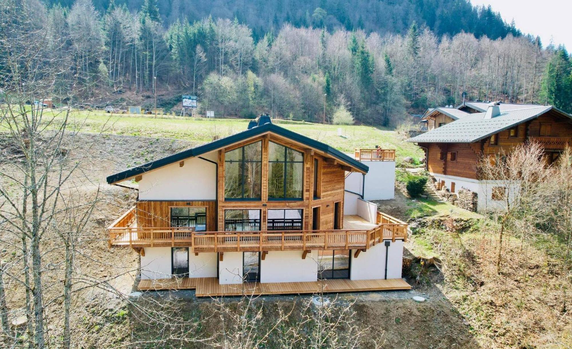 Villa Les Petits Ours Montriond Superbe 8 14 Personnes Exterior foto